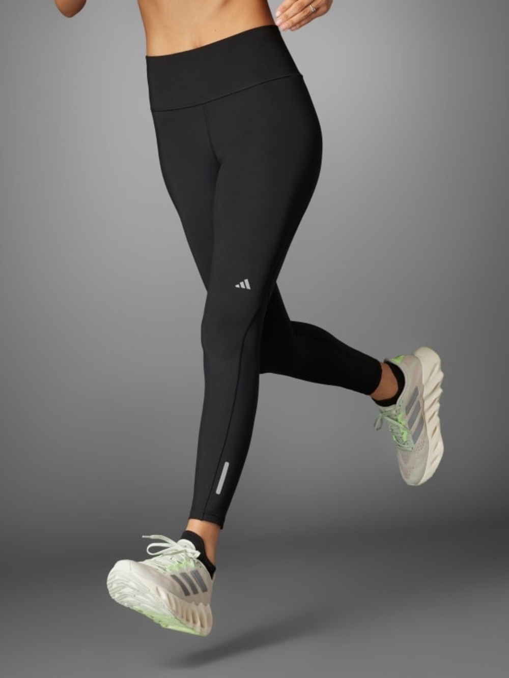 Adidas Ultimate 7/8 AEROREADY Running Leggings Black M NWT High Rise - Picture 4 of 16